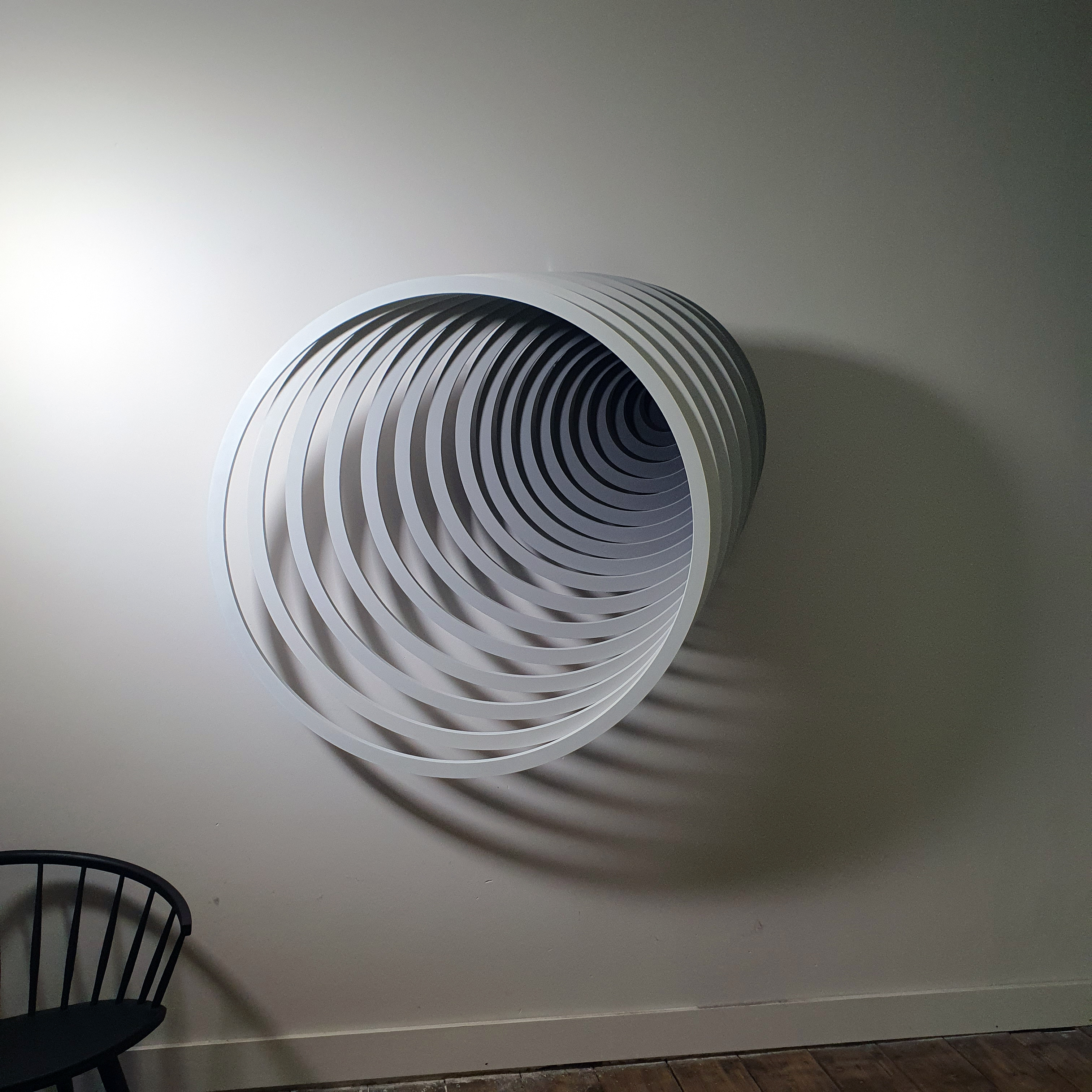 Another view of the Horn of Plenty work